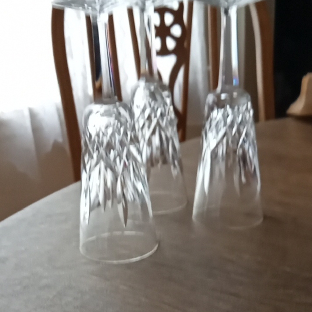 Elegant Waterford Crystal Champagne Flutes